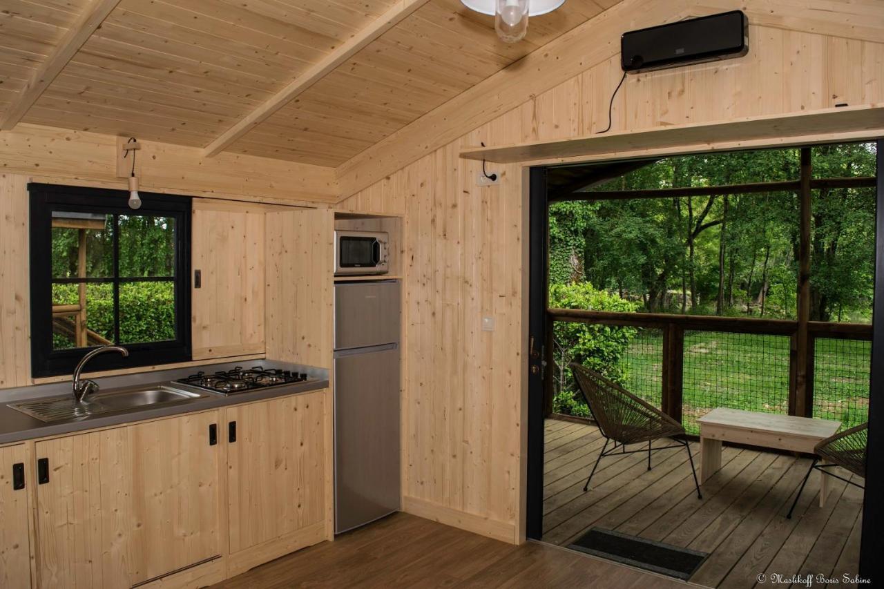 Camping Le Mouliat Hotel Moncrabeau Eksteriør billede