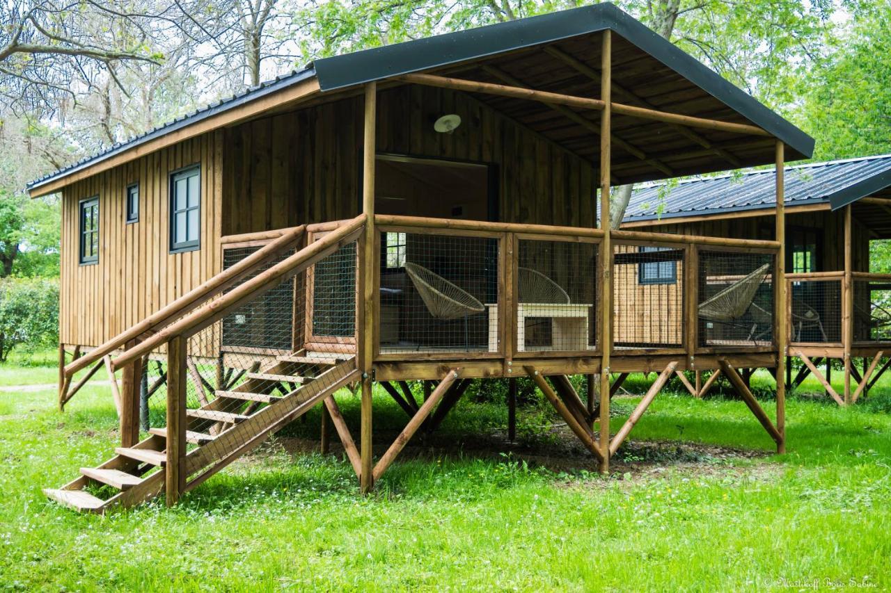 Camping Le Mouliat Hotel Moncrabeau Eksteriør billede